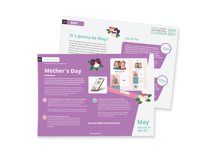 Content-kalender för B2B service