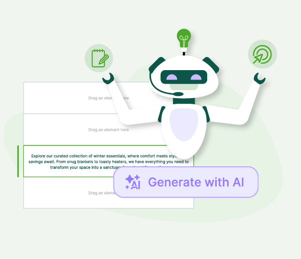 Generate with AI inside APSIS One