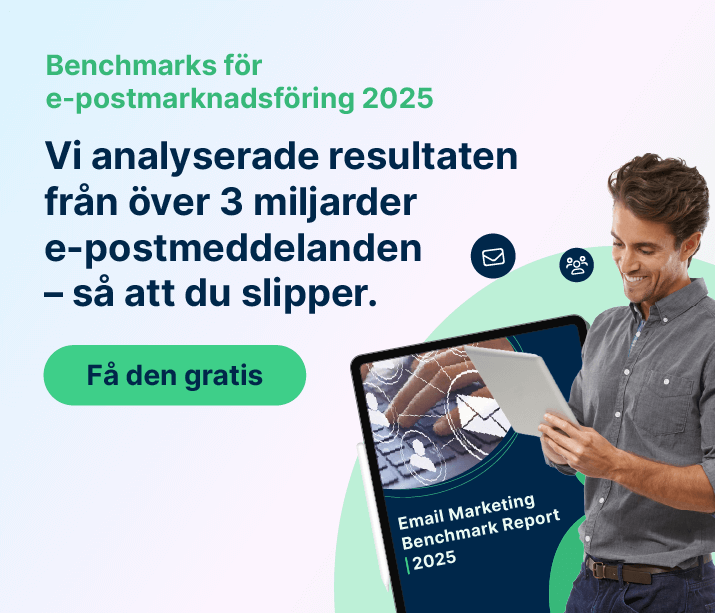 Benchmarks för epostmarknadsföring 2025